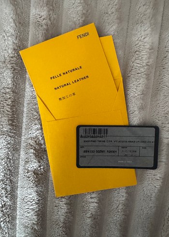 Fendi Shopping Twins Hakiki Deri Sıfır Çanta - Görsel 4