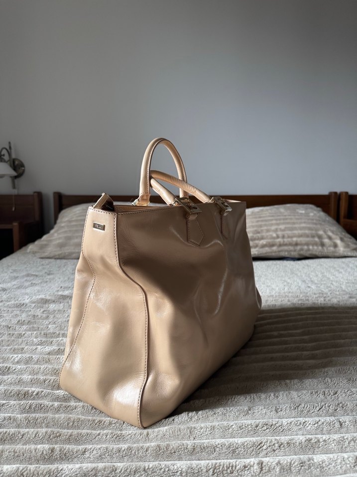 Fendi Shopping Twins Hakiki Deri Sıfır Çanta - Görsel 2