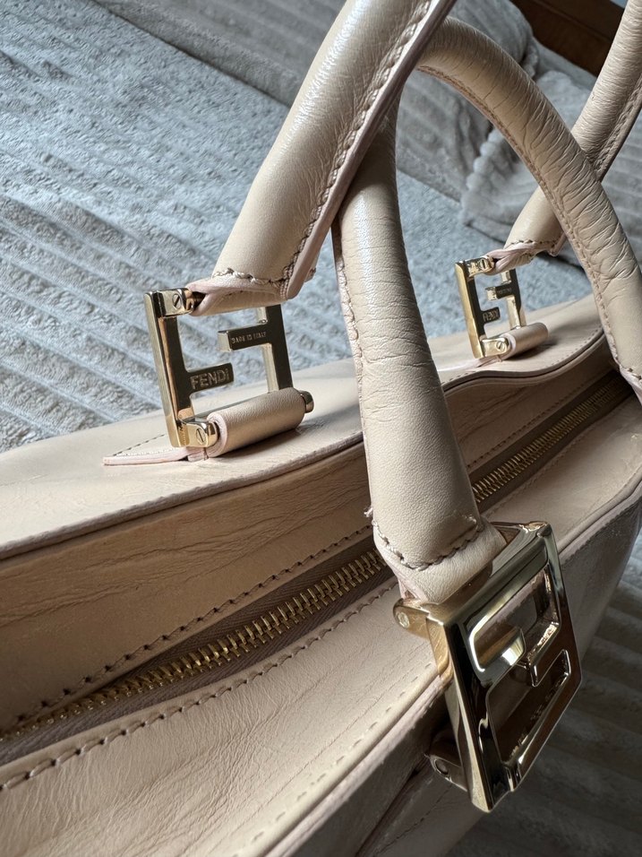 Fendi Shopping Twins Hakiki Deri Sıfır Çanta - Görsel 3