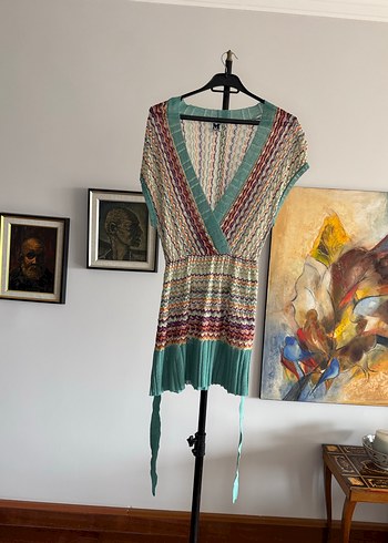 İtalyan Şıklığı: M Missoni Zikzak Desenli Triko Elbise - Görsel 5