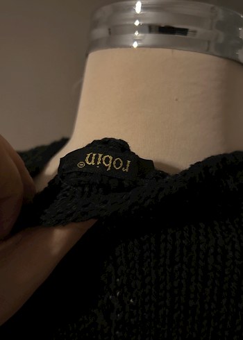 Bohem Tarzı Desenli Kahverengi Örgü Kazak - Görsel 4