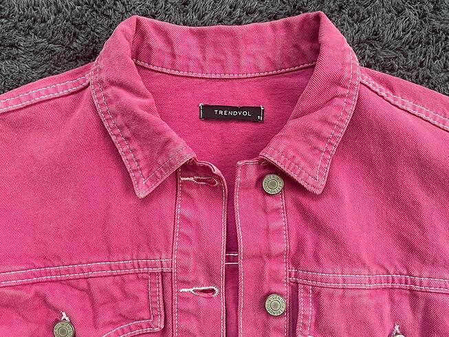 Trendyol & Milla Crop kot ceket