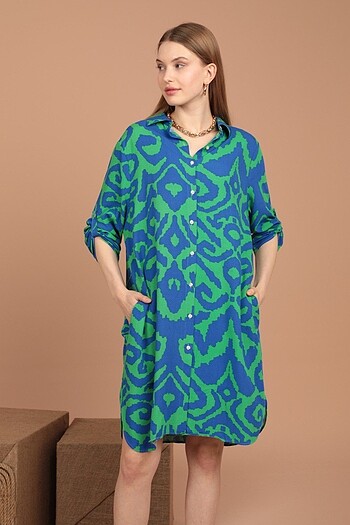 Pamuklu elbise/tunik