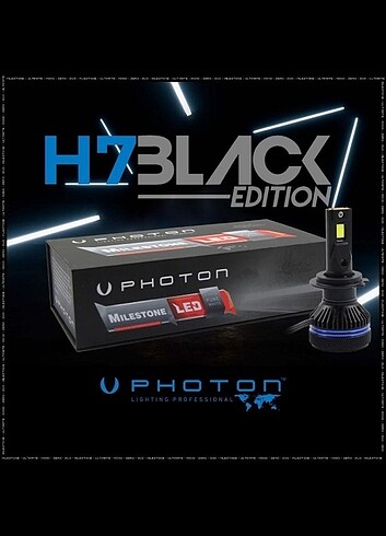 Photon LED Black Edition H7 