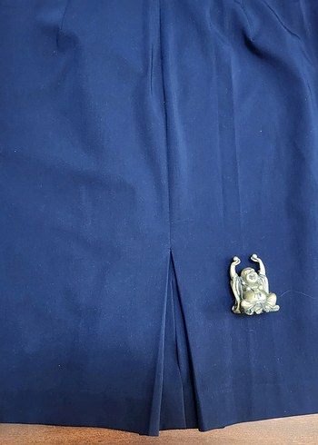 L.K BENNETT Lacivert  Ofis Elbisesi - Görsel 14