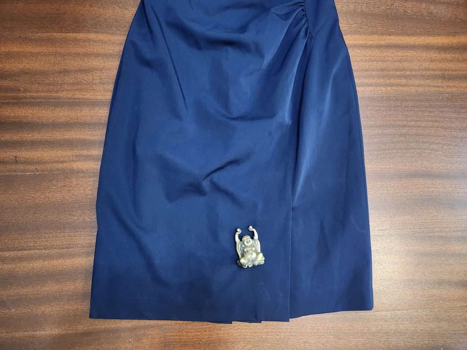 L.K BENNETT Lacivert  Ofis Elbisesi - Görsel 2