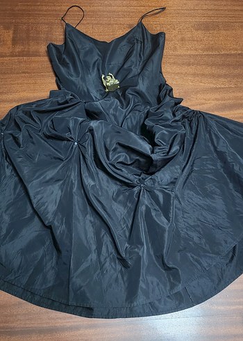 PARK BRAVO DRAPELİ ABİYE ELBİSE - Görsel 11