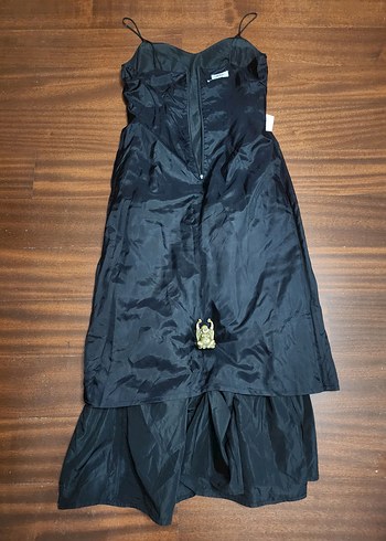 PARK BRAVO DRAPELİ ABİYE ELBİSE - Görsel 15