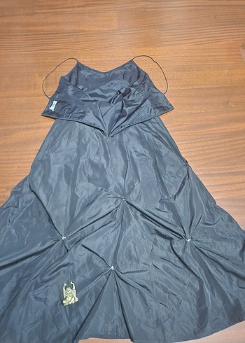 PARK BRAVO DRAPELİ ABİYE ELBİSE - Görsel 13