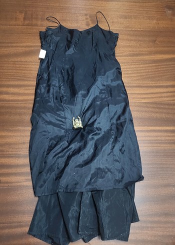 PARK BRAVO DRAPELİ ABİYE ELBİSE - Görsel 19