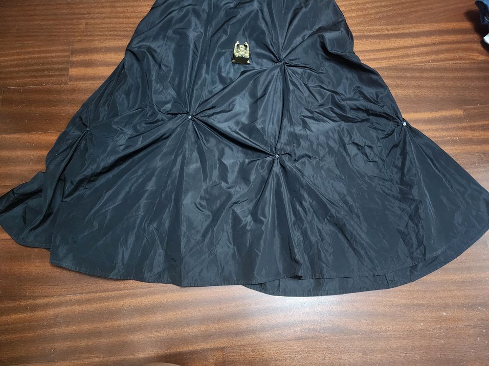 PARK BRAVO DRAPELİ ABİYE ELBİSE - Görsel 3