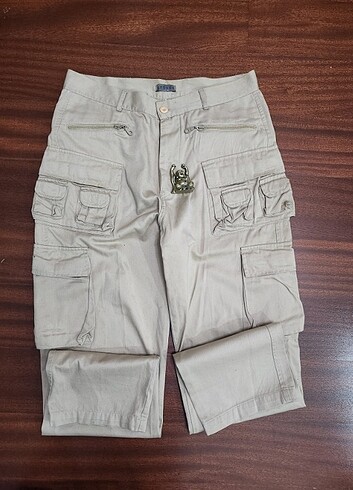 STONES PAMUK BEJ PANTOLON