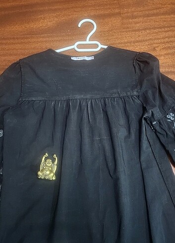 KASHA GRİ ÇİÇEK İŞLEMELİ ELBİSE - Görsel 18