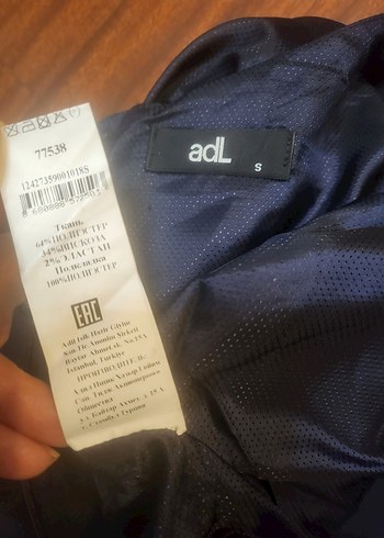 ADL LACİVERT KLOŞ ELBİSE - Görsel 8