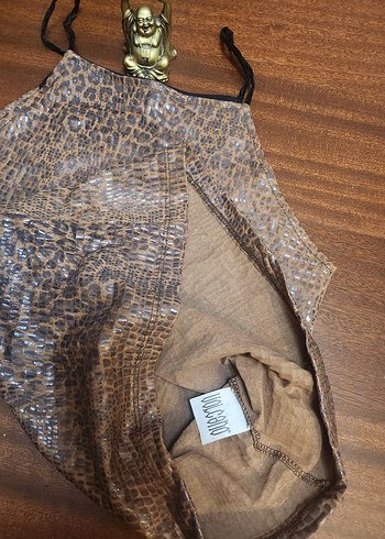 YILAN DESENLİ BLUZ - Görsel 8