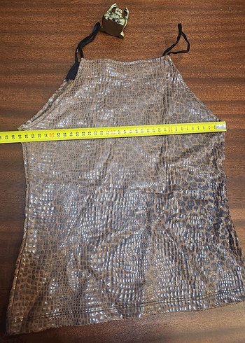 YILAN DESENLİ BLUZ - Görsel 5