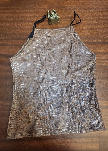 YILAN DESENLİ BLUZ - Görsel 2