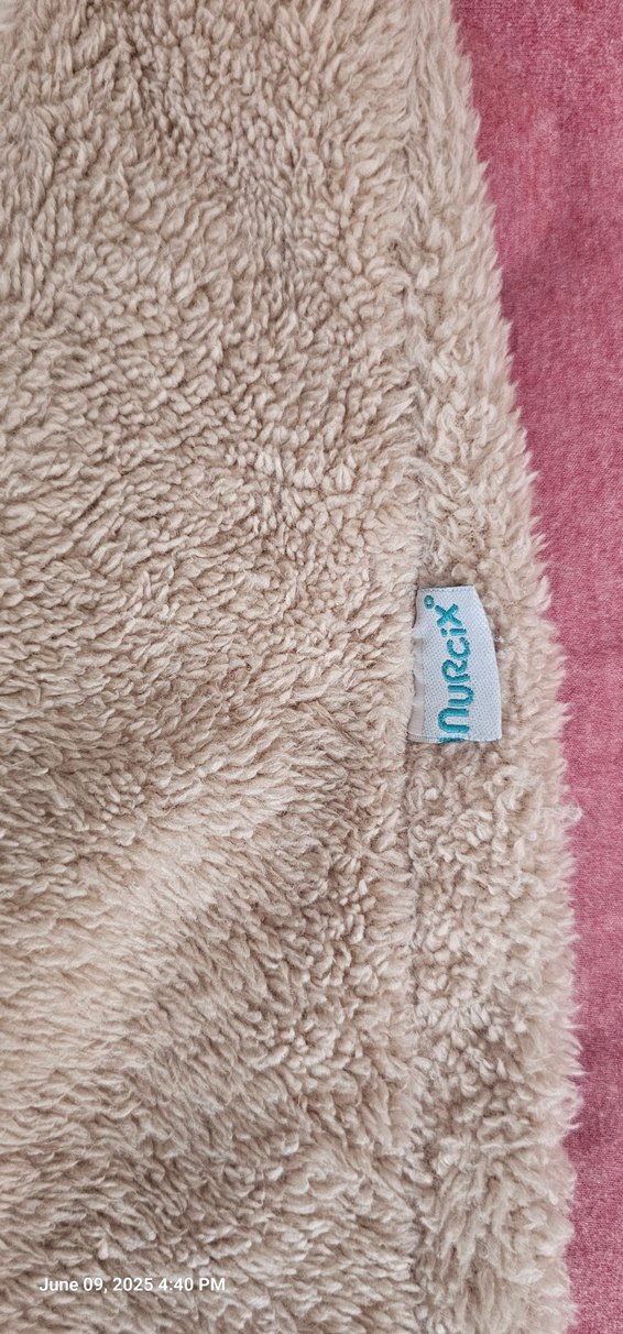 Kahverengi Nakışlı Tavşan Desenli Bebek Uyku Tulumu tavşan - Görsel 3