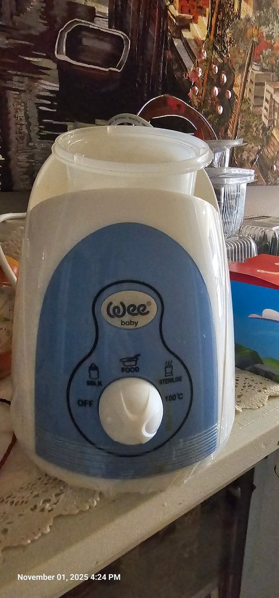 Pastel renkli bebek sterilizatörü - Görsel 2