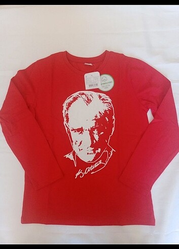 Atatürk baskılı çocuk t-shirt