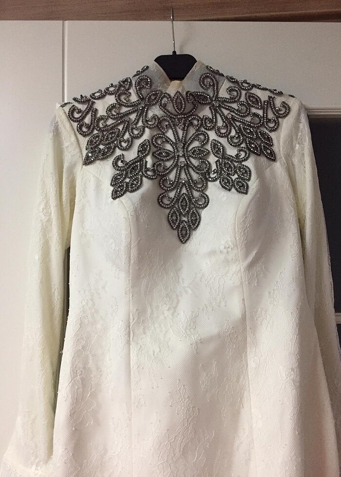 Balık sünnet annesi nikah elbisesi - Görsel 2