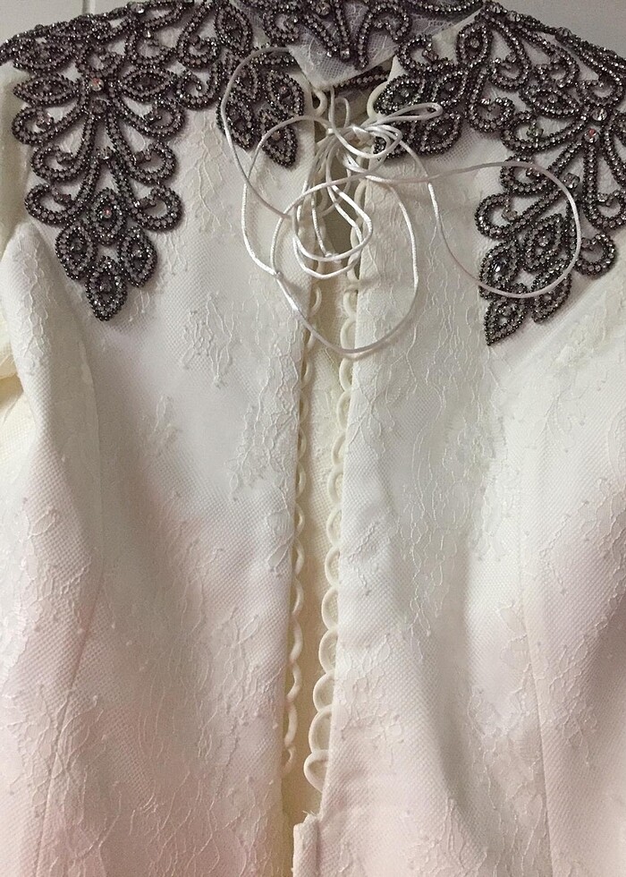 Balık sünnet annesi nikah elbisesi - Görsel 3