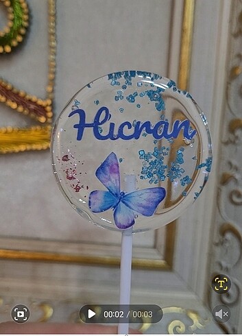 İsimli lolipop 