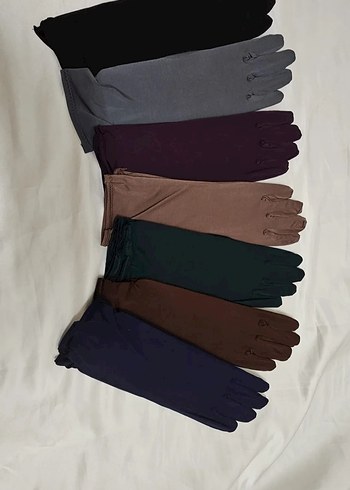 Kadın Çok Renkli Sandy Kumaş Eldivenler
Telefon algılayan - Görsel 2