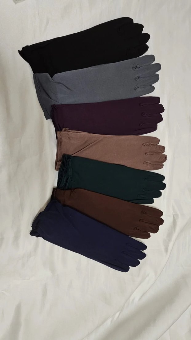 Kadın Çok Renkli Sandy Kumaş Eldivenler
Telefon algılayan - Görsel 2