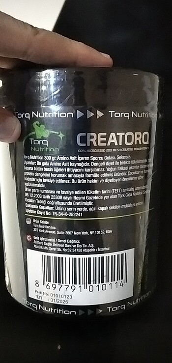  Beden Torq Creatine acill satılık 