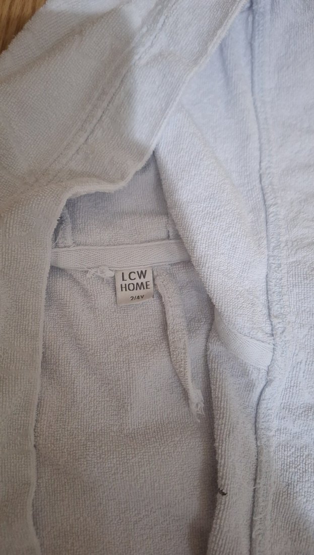 Erkek Çocuk Mavi Bornoz - Görsel 3