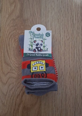 Çocuk Baskılı Çorap Seti - Görsel 7