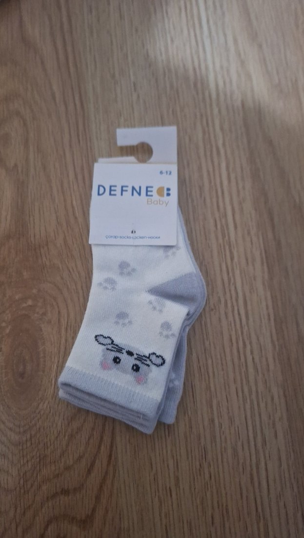 Çocuk Baskılı Çorap Seti - Görsel 4