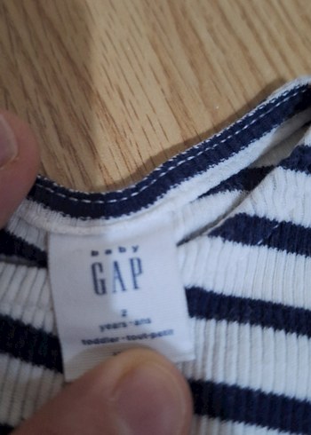 Kız Çocuk Beyaz Çizgili Bluz - Görsel 4