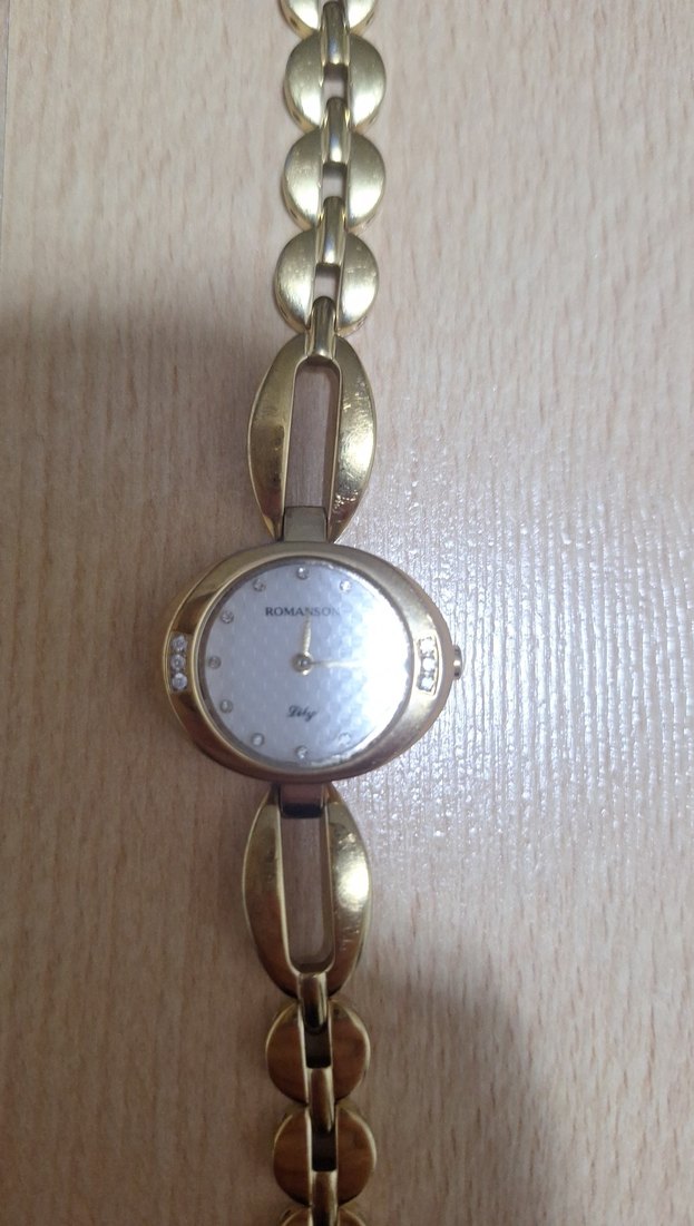 Minimalist Zincirli Altın Kadın Saati - Görsel 2