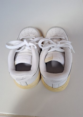 23 Beden Beyaz Çocuk Spor Ayakkabı Velcro