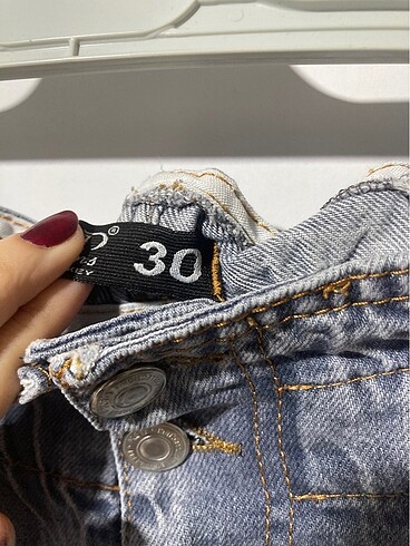 30 Beden mavi Renk pantolon