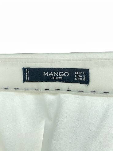 l Beden beyaz Renk Mango Gömlek %70 İndirimli.