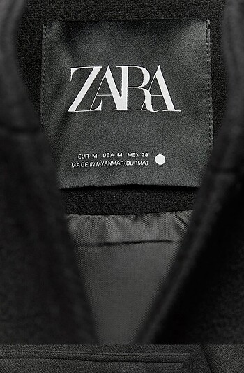 l Beden siyah Renk Zara bomber ceket