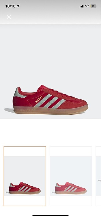 adidas Gazelle Indoor Ayakkabı