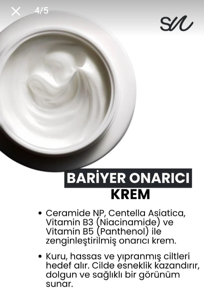 Bariyer onarıcı krem - Görsel 3