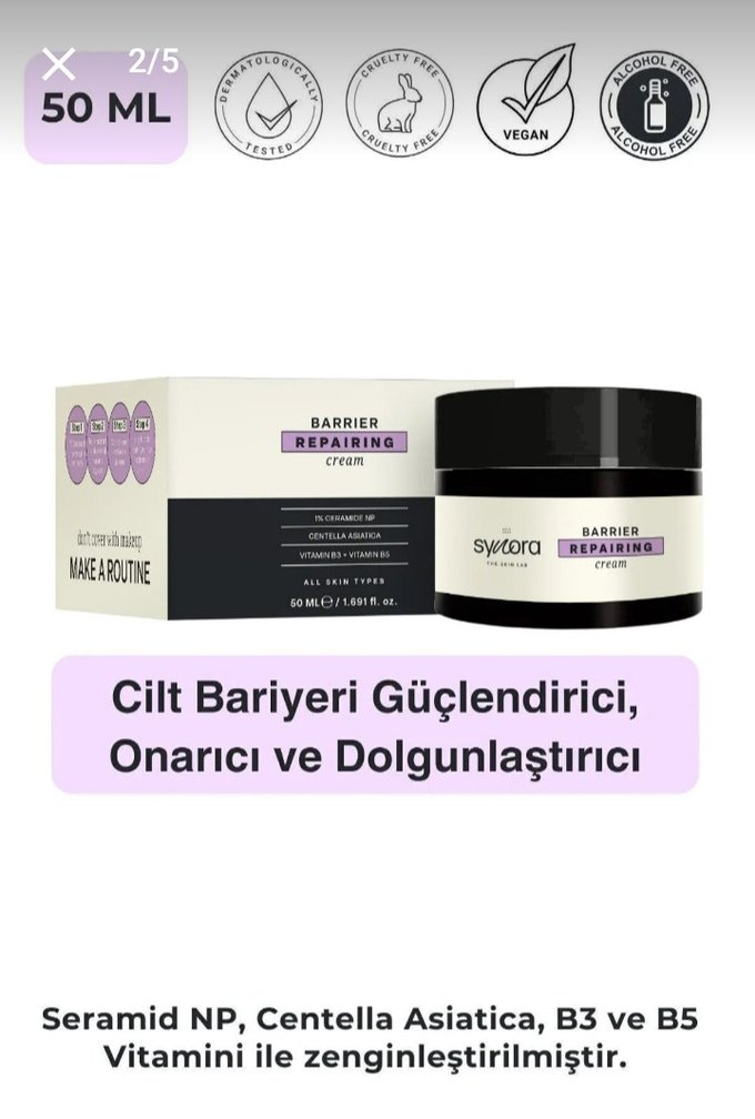 Bariyer onarıcı krem - Görsel 2