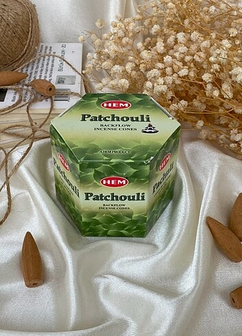 Hem Patchouli Geri Akış Tütsü