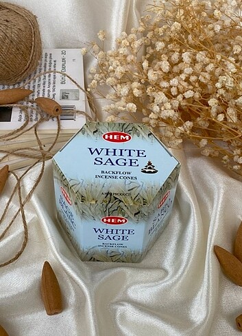 White Sage(Adaçayı) Geri Akış Tütsü
