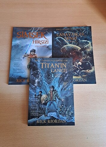 percy jackson ve olimposlular çizgi roman
