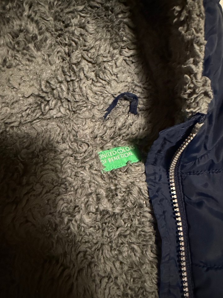 3-6 yaş Benetton çocuk mont - Görsel 5