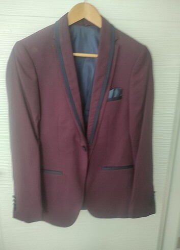 Bordo lacivert damatlık 44-6 drop
