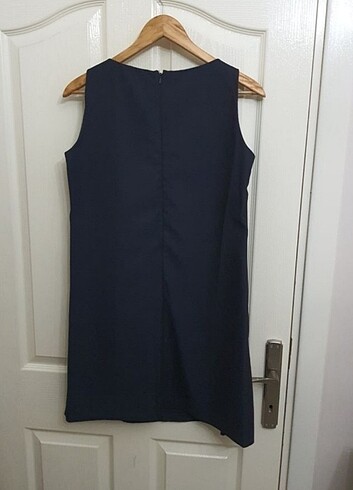 LC Waikiki Lcw Marka Lacivert Elbise