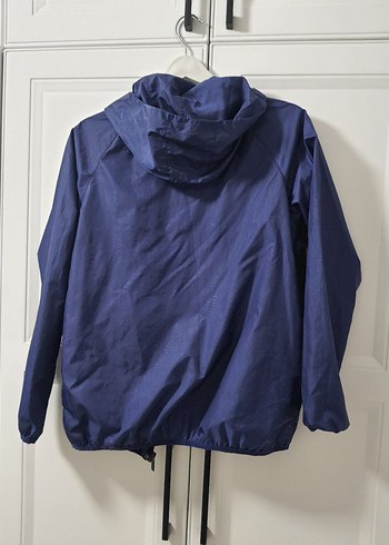 Mavi Erkek Çocuk Yağmurluk Fermuarlı - Görsel 2