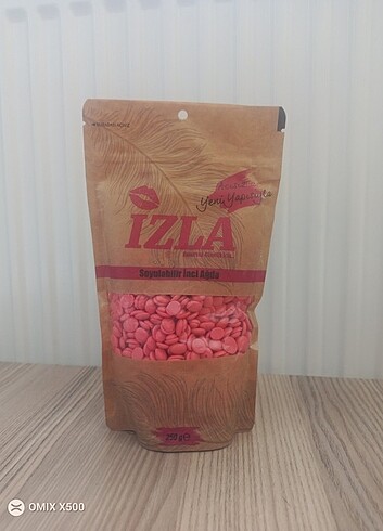  Beden Pudralı sayılabilir pembe boncuk ağda 